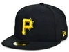 New Era Pittsburgh Pirates Authentic Collection 59fifty Cap In Black