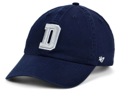 47 Brand Dallas Cowboys Clean Up Cap In Navy