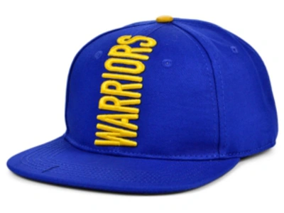 Pro Standard Golden State Warriors Vertical Type Cap In Royalblue