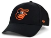 47 Brand Baltimore Orioles Core Clean Up Cap In Black