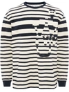 JW ANDERSON DECONSTRUCTED ANCHOR LS T-SHIRT