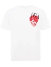 JW ANDERSON EMBROIDERED FACE LOGO T-SHIRT