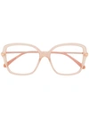 Pomellato Eyewear Square-frame Glasses In Neutrals