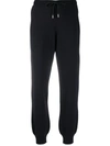 Barrie Drawstring Cashmere Track Pants In Blue