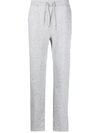 Karl Lagerfeld K Embroidery Track Pants In Grey