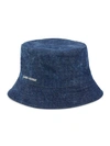 ISABEL MARANT HALEY DENIM BUCKET HAT,400013362974