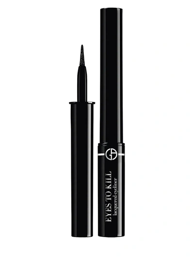 Armani Beauty Eyes To Kill Designer Eyeliner - Matte - Colour 2 Matte Wood In Onyx