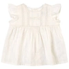 BONPOINT WHITE SMOCK DRESS,C01XBLWO0201