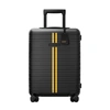 Horizn Studios H5 Lagos Edition Cabin Luggage In Black,lagos Yellow