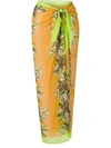 AMIR SLAMA ROSE-PRINT LONG SARONG