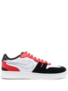 Nike Squash Type Sneakers In White,university Red,black