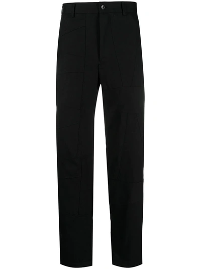 BLACK COMME DES GARÇONS HIGH-WAIST TAILORED TROUSERS