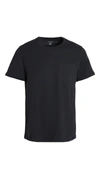 Club Monaco Williams Cotton-jersey T-shirt In Black
