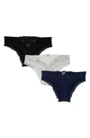 HONEYDEW INTIMATES 3-PACK WILLOW HIPSTER PANTIES,28499MP