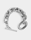 Rabanne Xl Link Brac Bracelet In Silver