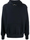 Les Tien Heavweight Fleece Hoodie In Blue