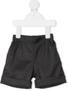 La Stupenderia Slip-on Shorts In Grey