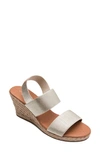 ANDRE ASSOUS ALLISON WEDGE SANDAL,ALLISON-PO