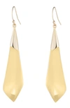 ALEXIS BITTAR ESSENTIALS FACETED DROP EARRINGS,AB00E121020