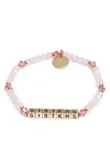LITTLE WORDS PROJECT SISTERS BEADED STRETCH BRACELET,CG-SIS-BFF1