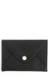 ROYCE LEATHER ENVELOPE CARD HOLDER,425-BLACK-4