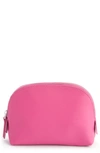 Royce Compact Cosmetics Bag In Pink