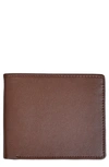 ROYCE ROYCE NEW YORK RFID LEATHER BIFOLD WALLET,RFID-100-COCO-5