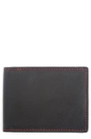 ROYCE ROYCE NEW YORK RFID LEATHER BIFOLD WALLET,RFID-100-BLTN-5