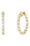 Bony Levy In-out Hoop Earrings In Yellow Gold