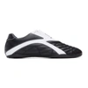 Balenciaga Women's Zen Low Top Sneakers In Black/white