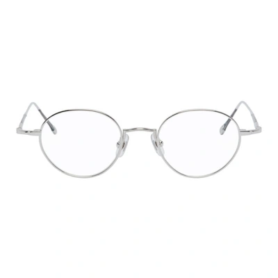 Matsuda Silver 10189h Glasses In Pw Paldwht