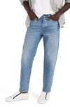 Madewell Authentic Flex Relaxed Taper Jeans In Marcey