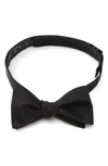 CUFFLINKS, INC SOLID SELF TIE SILK BOW TIE,OB-BK-SBT