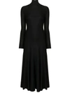 BOTTEGA VENETA LONG ROLL NECK DRESS