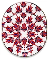 LA DOUBLEJ TWO HAND-PAINT DESSERT PLATES SET