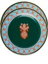 La Doublej Dessert Plates Set Of 2 In Pineapple Arancio