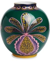 La Doublej X Ancap Medium Bubble Vase - Big Pineapple Verde In Green