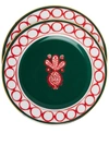La Doublej Dessert Plates Set Of 2 In Green