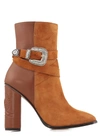 TOMMY HILFIGER SUEDE LEATHER HEEL BOOT,11646519