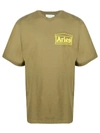 ARIES OLIVE GREEN COTTON T-SHIRT,11646631