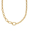 MISSOMA GRADUATED CHAIN LINK NECKLACE,CR-G-N11-NS