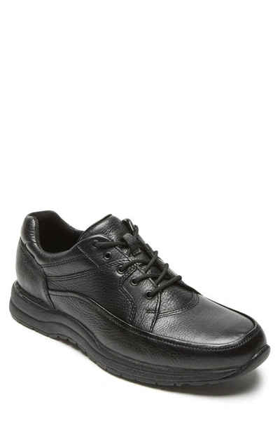 Rockport Edge Hill Apron Toe Sneaker In Black