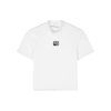 ALEXANDER WANG T ALEXANDERWANG.T OFF-WHITE LOGO STRETCH-JERSEY T-SHIRT,3283027