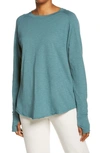 ZELLA RELAXED LONG SLEEVE T-SHIRT,NR446310MI