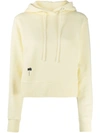 PALM ANGELS PALM ANGELS WOMEN'S YELLOW COTTON SWEATSHIRT,PWBB022F20FLE0011910 S