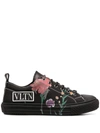 VALENTINO GARAVANI VALENTINO MEN'S BLACK LEATHER SNEAKERS,UY0S0D57AZU7E0 45