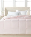Royal Luxe Color Hypoallergenic Down Alternative Light Warmth Microfiber Comforter, Twin, Exclusively At Macy's In Pink