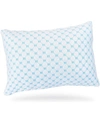 Nestl Bedding Heat And Moisture Reducing Ice Silk And Gel Infused Memory Foam Toddler Pillow In White