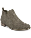 Dr. Scholl's Rate Perforated Bootie In Olive