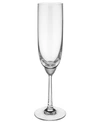 VILLEROY & BOCH OCTAVIE FLUTE CHAMPAGNE GLASS, 5.5 OZ